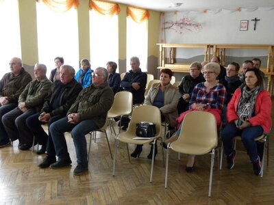 Zebranie wiejskie w Dylakach 